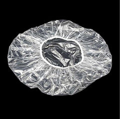 Gorra de ducha KINGLAKE de plástico transparente, protección higiénica para el cabello