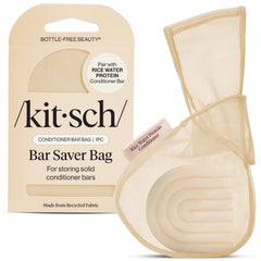 Kitsch bolsa de jabón saver ventilada para secado rápido y viaje.