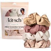 Kitsch coleteros satinados suaves, detalle textural que cuida el cabello sin dañarlo
