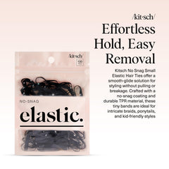 Kitsch Elásticos para cabello con deslizamiento fácil y cómodo