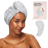 Kitsch microfibra toalla para cabello mojado, absorbe rápido y reduce tiempo de secado
