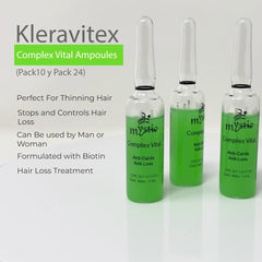Kleravitex Mystic Vital Ampollas: cabello más fuerte y brillante tras uso regular.