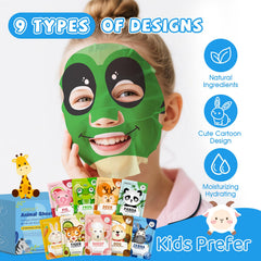 KONEUK mascarilla facial infantil con cerdo, ideal para iniciar hidratación suave.