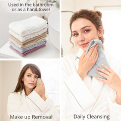 Konssy panos faciales absorbentes: reutilizables para uso diario y viajes.