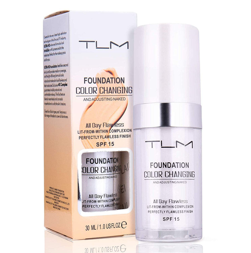 Kosimi Base Cambio de Color 30ml: tono natural al instante al difuminar