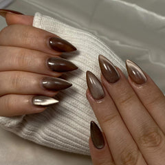 KQueenest uñas brillantes con destellos para fiesta y evento.