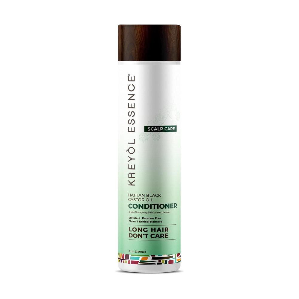 Acondicionador Kreyol Essence para cabello con caspa haitiano, suaviza y nutre.
