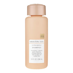 Shampoo Kristin Ess Extra Suave botella: cuidado delicado para piel sensible.