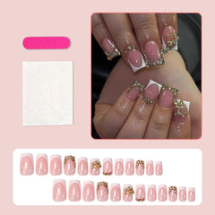 KRTBKR Piedras doradas 3D y estrellas para un aspecto glamoroso.