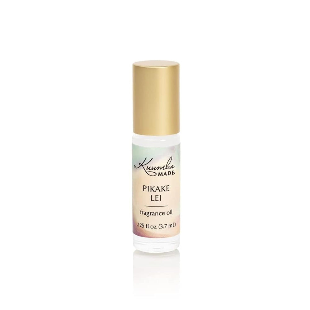 Kuumba Made Pikaki Lei: aceite fragancia en bote, aroma tropical duradero para uso diario