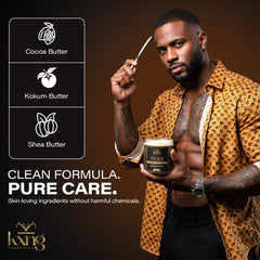 KXNG Cosmetics textura no grasosa que deja la piel cómoda todo el día.