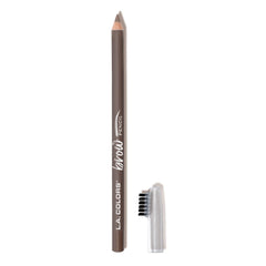 L.A. COLORS lapiz cejas punta fina taupe para trazos naturales y definidas todo el día