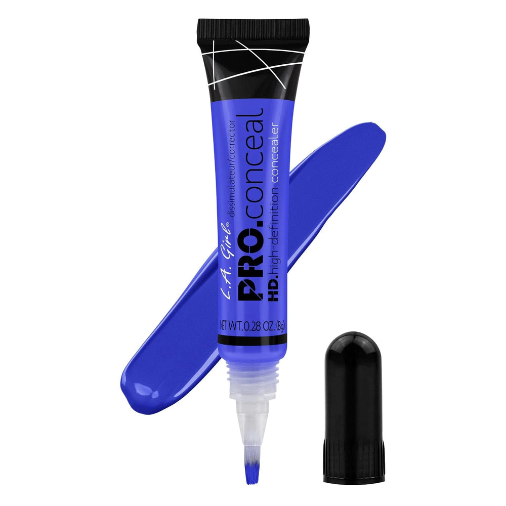 L.A. Girl HD Pro.Conceal Blue GC997 en empaque compacto para uso diario