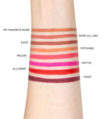 L.A. COLORS Gel Lipliner Café CP676, fórmula de larga duración para labios definidos