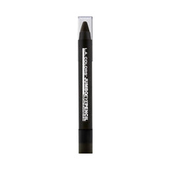 L.A. COLORS jumbo lapiz CP424 en uso para delineado suave y duradero.