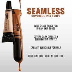 L.A. Girl HD Pro.Conceal ofrece cobertura natural y opaca para ojeras.