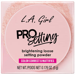 L.A. Girl Pro Setting Soft Pink, aplicador puff para uso cómodo.