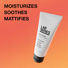 Lab Series Tratamiento Facial Todo-en-Uno, textura suave que hidrata sin grasa.