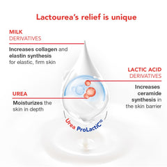 Lactovit Lactourea, textura cremosa que suaviza la piel seca