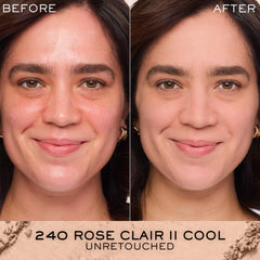 Lancôme Dual Finish: aplicación seca para cobertura suave y uniforme.
