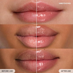 LANEIGE Lip Glowy Balm Grapefruit hidrata labios con manteca de karité para mayor comodidad.