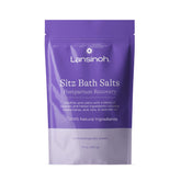 Lansinoh Sitz Bath Salts con lavanda para relajación posparto.