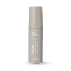 L’ANZA Keratin Healing Oil Smooth Down Spray: botella para un peinado suave y brillante.