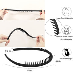 Diadema LAPOHI con diseño arco, ajuste elástico para comodidad durante todo el día.