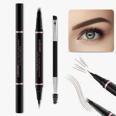 LAVONE pomada para cejas oscura, fijación y acabado natural.