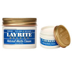Layrite crema de peinado para uso diario, acabado natural.