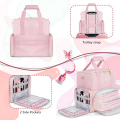 LEFORZ cajas removibles para esmaltes, almacenamiento seguro.