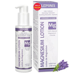 LEPONIX loción de magnesio para dormir y relajar músculos