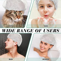 Gorra de ducha Leyndo para spa, viaje y salón de belleza