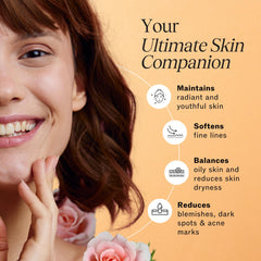Aplicación rápida de LilyAna Naturals, rostro y cuello, suaviza líneas y texturas.