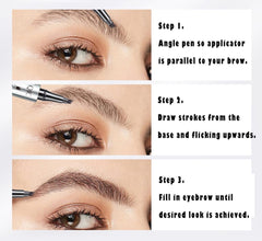 Linble delineado ojos: se puede usar como delineador para un look suave