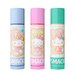Textura suave del bálsamo Hello Kitty para labios blandos y con sabor