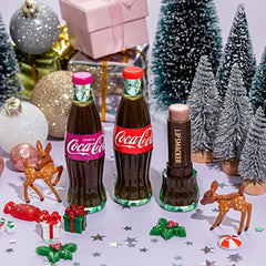 Lip Smacker Coca-Cola sabor cereza, bálsamo labial con aroma tentador para labios hidratados.
