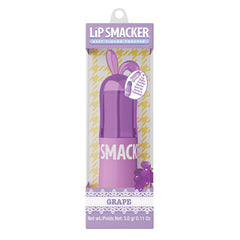 Lip Smacker conejo bálsamo labial uva para Pascua, hidratación suave