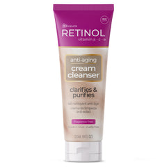 LIVAURA Retinol crema limpiador diario limpia e hidrata la piel