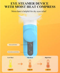 LIZICH tres modos de temperatura para comodidad ocular.