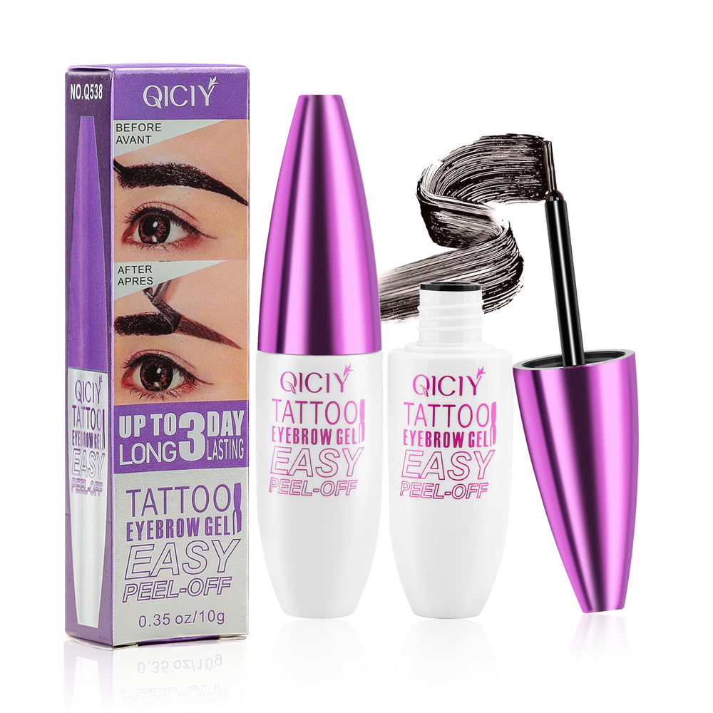 LLNNOVUE Tatuaje Ceja Gel: aplicación rápida para cejas definidas y naturales.