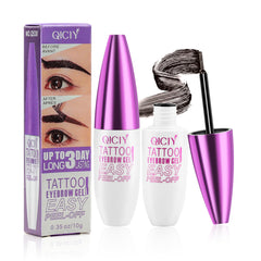 LLNNOVUE Tatuaje Ceja Gel: aplicación rápida para cejas definidas y naturales.