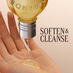L'Occitane Aceite de Ducha de Almendra, textura leche-espumosa al contacto con el agua.