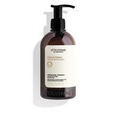 L'OCCITANE Aromachologie Champú en botella aporta cuerpo y resistencia al cabello.