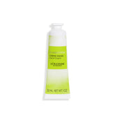 Barbotine de L'Occitane crema de manos 30ml, hidratación suave para manos secas.