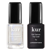 Kur iluminador de uñas Milky de LONDONTOWN para tono natural.