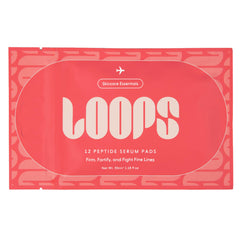 LOOPS Pad Veocell Embo preimpregnado para absorción uniforme del suero facial.