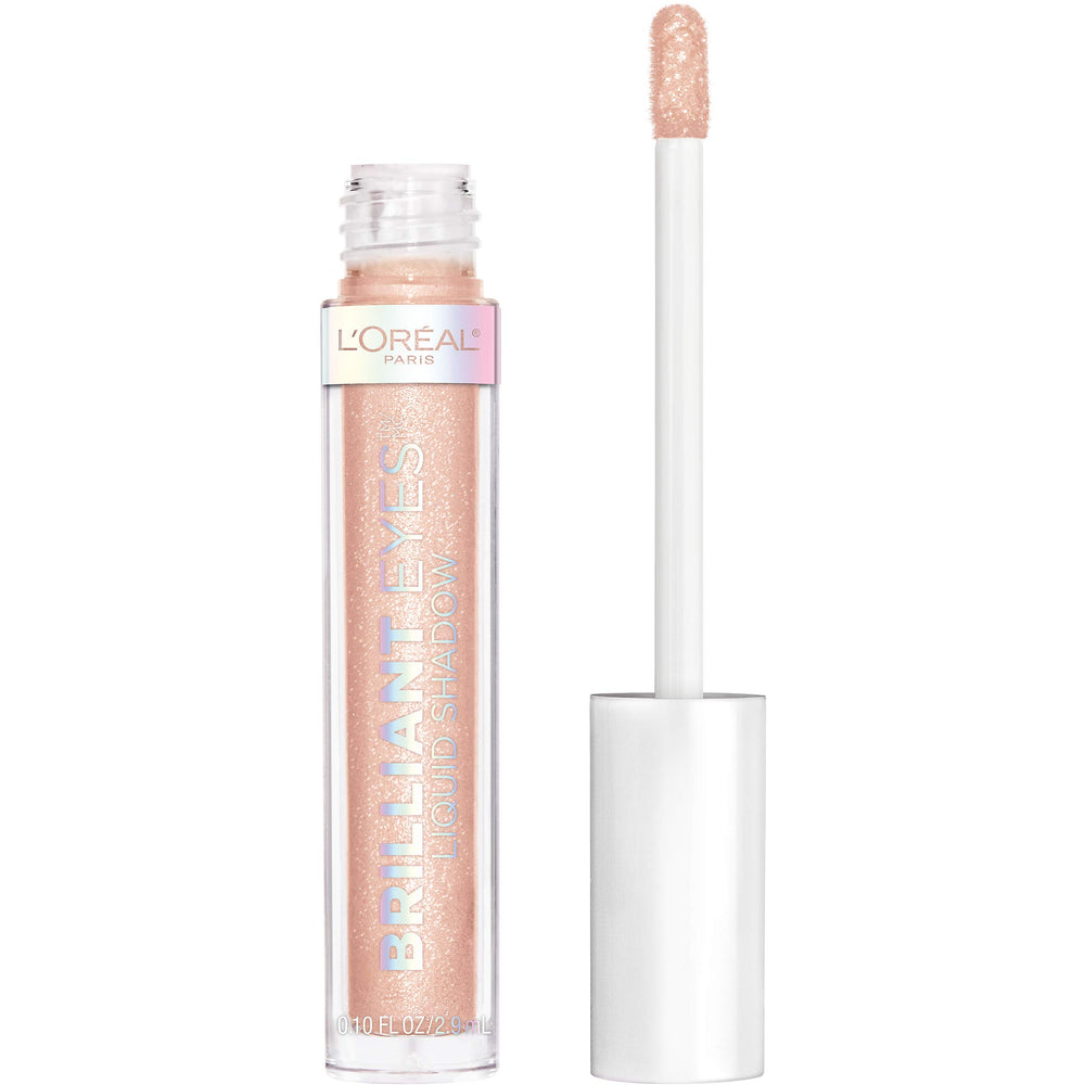 L'Oreal Paris Brilliant Eyes, luz diamante, brillo duradero en párpados
