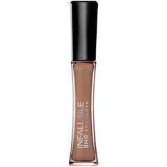 Brillo labial Infallible de L'Oreal Paris, 8h hidratación para labios suaves.