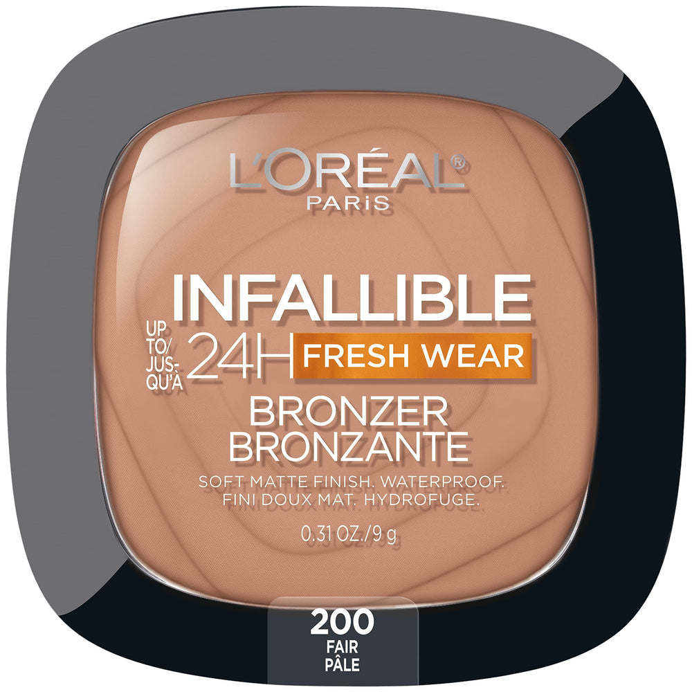 L'Oréal Paris Infallible Bronceador mate suave con acabado duradero para todo el día